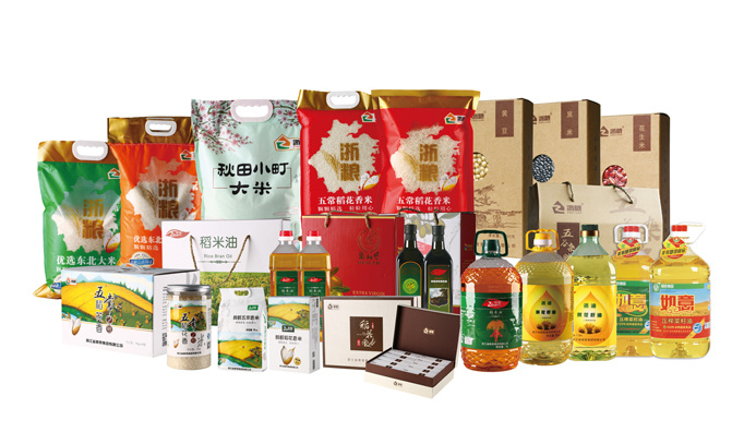 浙粮系列粮油产品